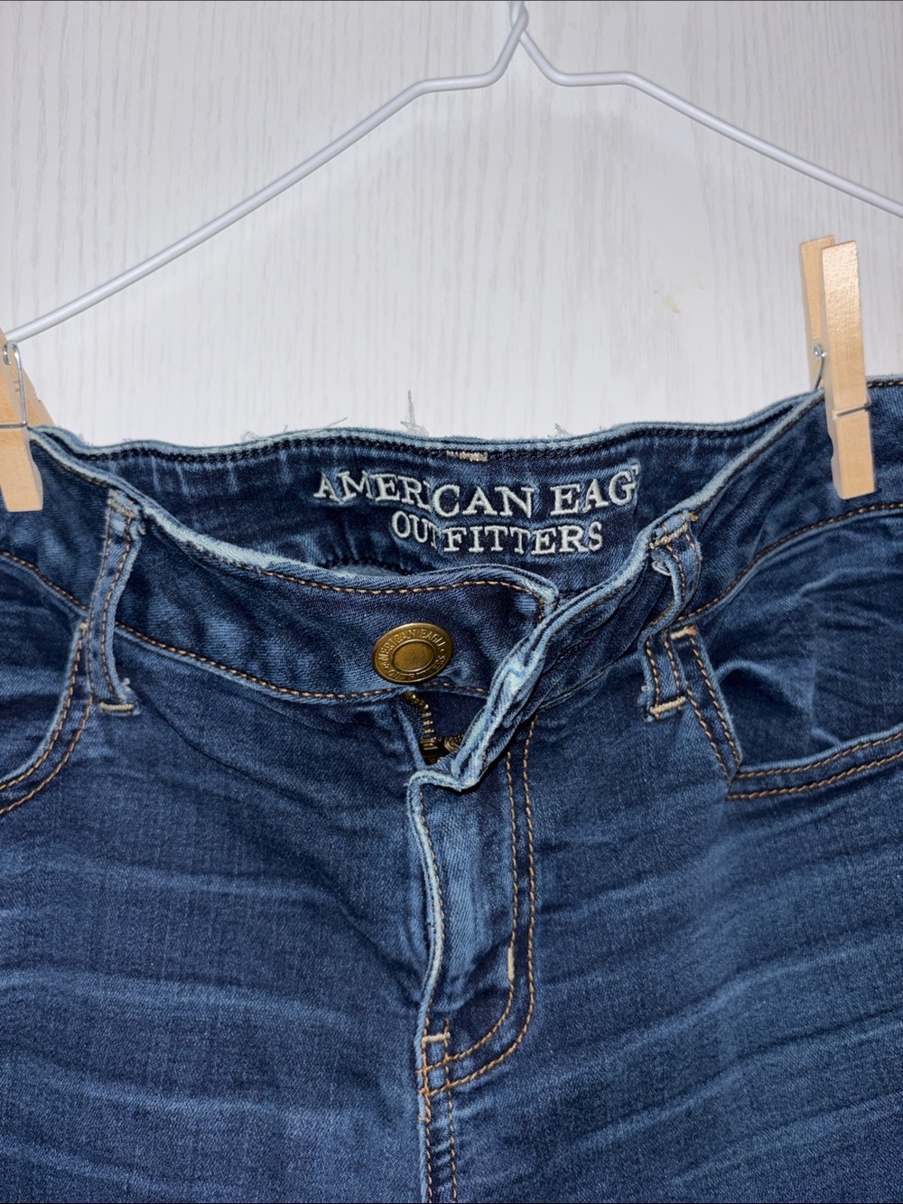 American Eagle Outfitters Indigo Skinny Jeans - Women's - Picture 3 of 11